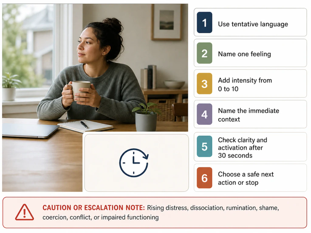 Does Naming an Emotion Calm It? Affect Labeling Has Limits practical-support