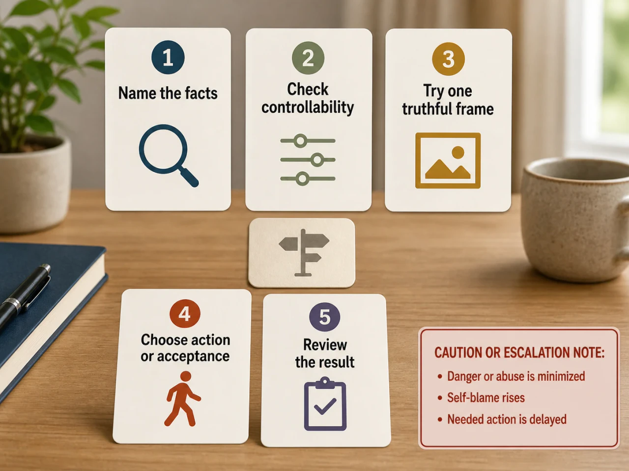 Cognitive Reappraisal: When Reframing Helps—and When It Can Get in the Way practical-support
