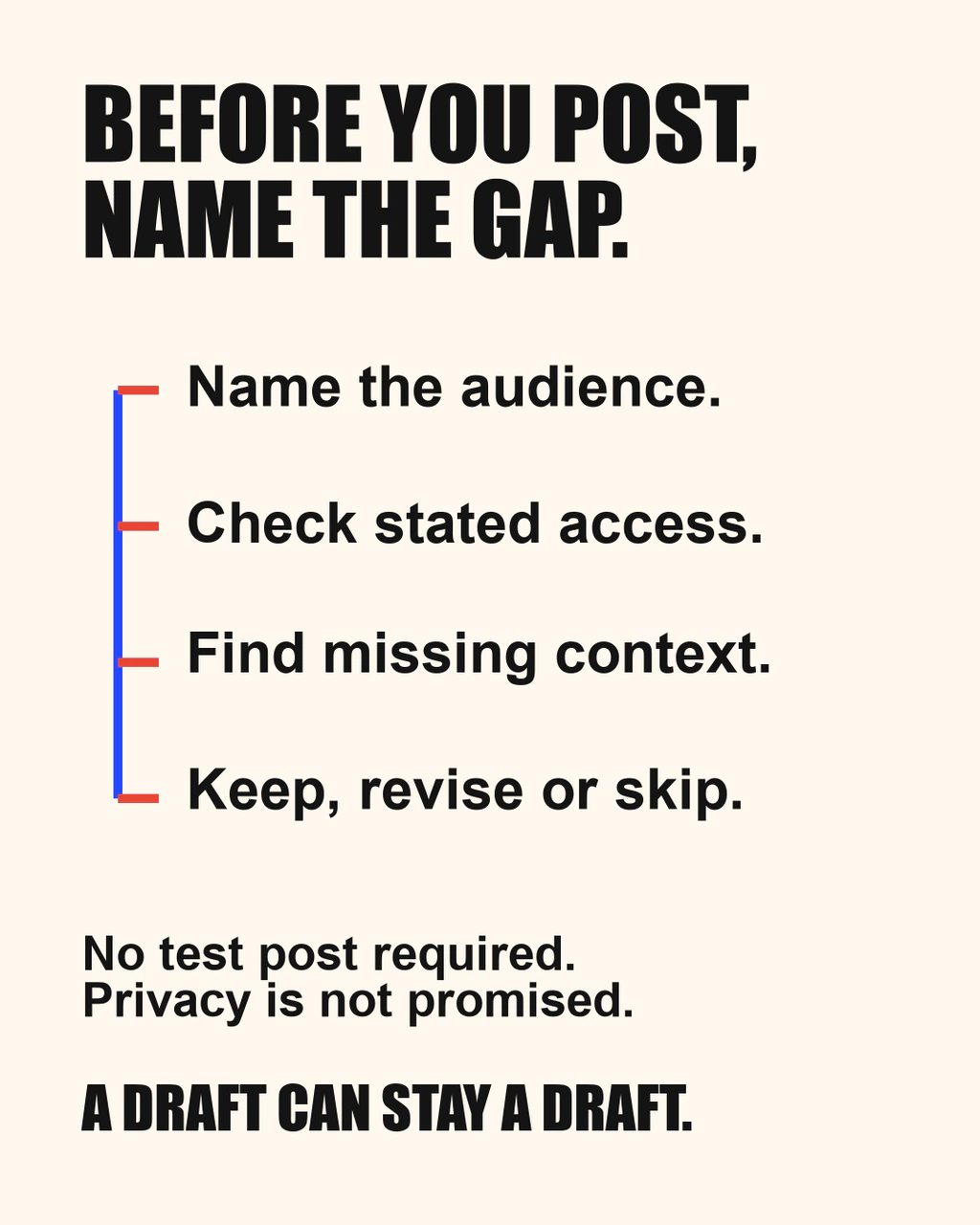 Provider illustration accompanying Context Collapse: One Post, Several Audiences