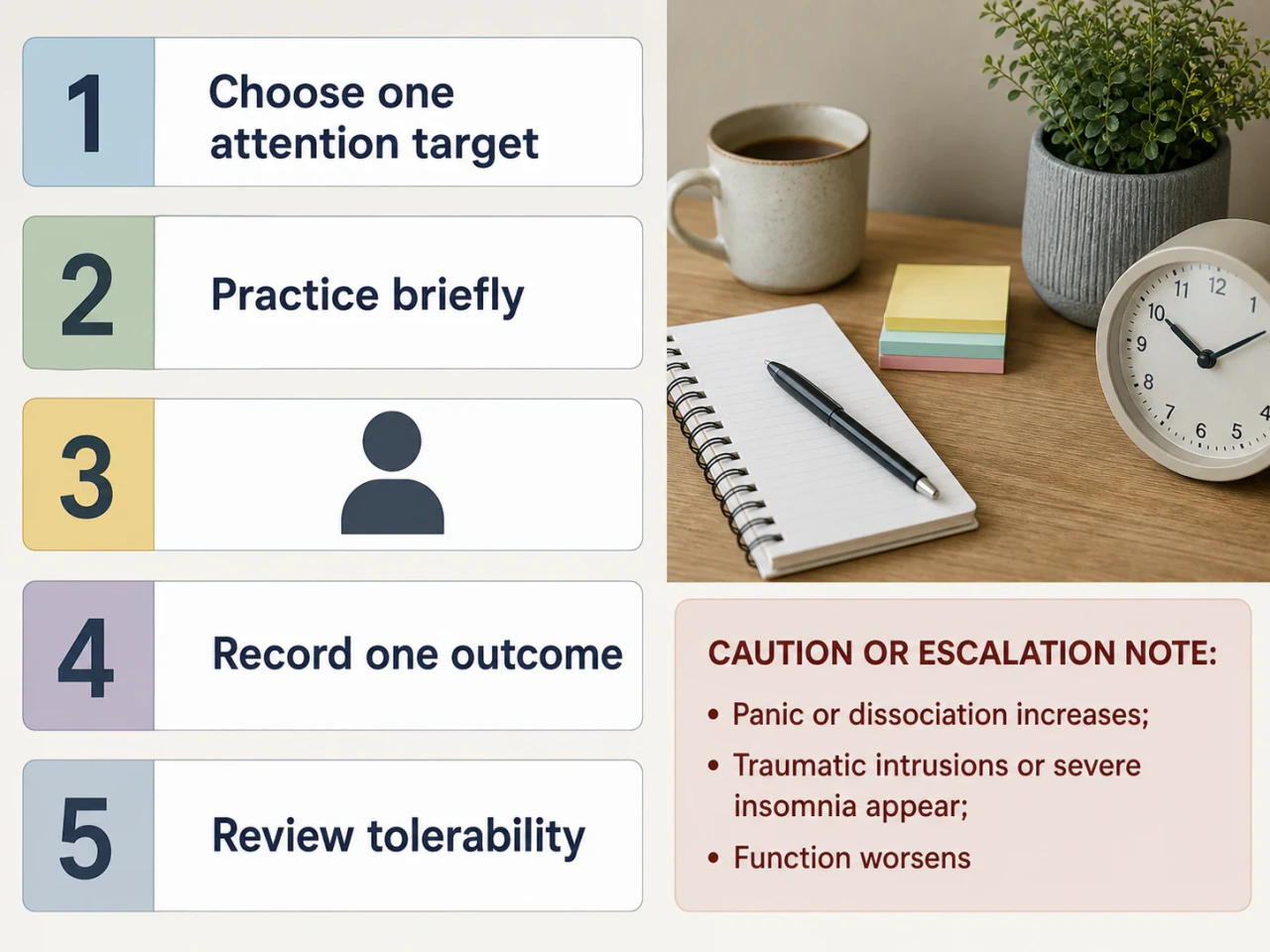 Mindfulness for Attention: Small Average Effects and Real Limits practical-support