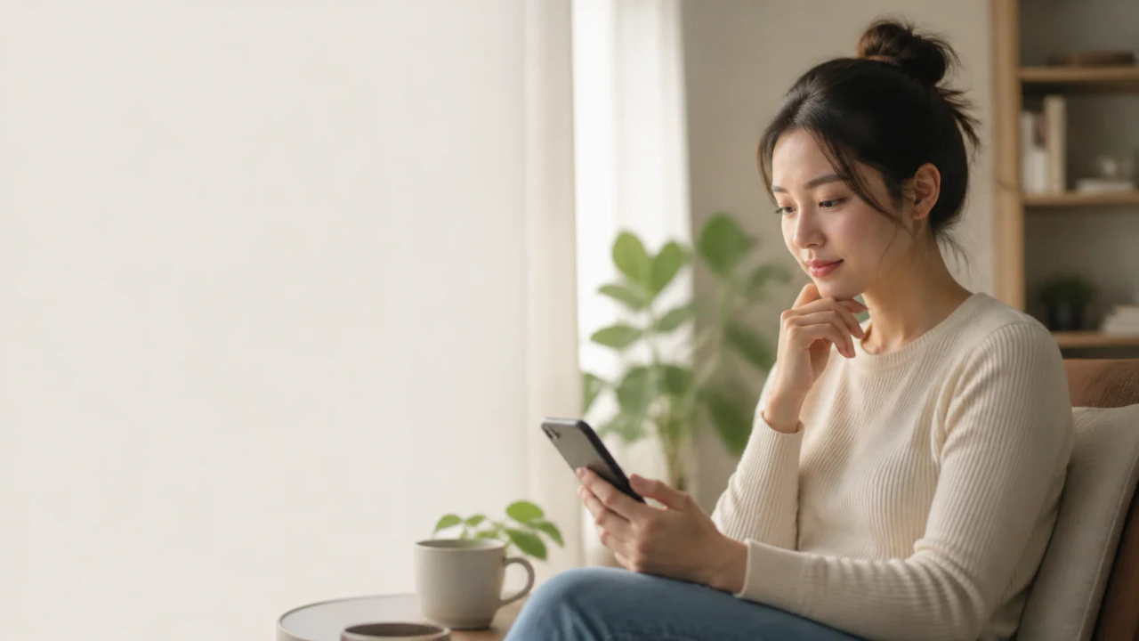 A person distinguishes supportive online connection from passive upward comparison