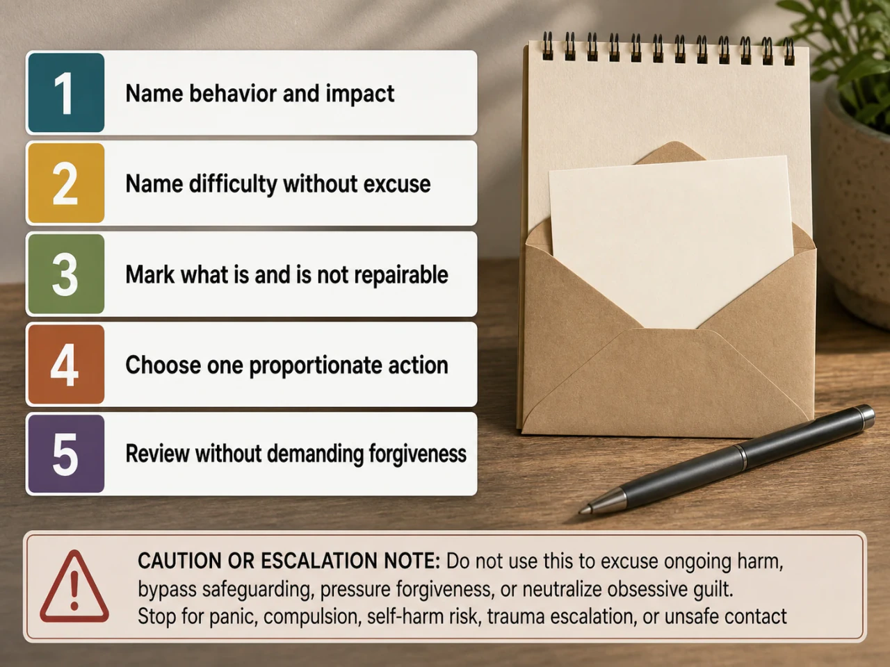Self-Compassion After a Mistake Is Not Letting Yourself Off the Hook practical-support
