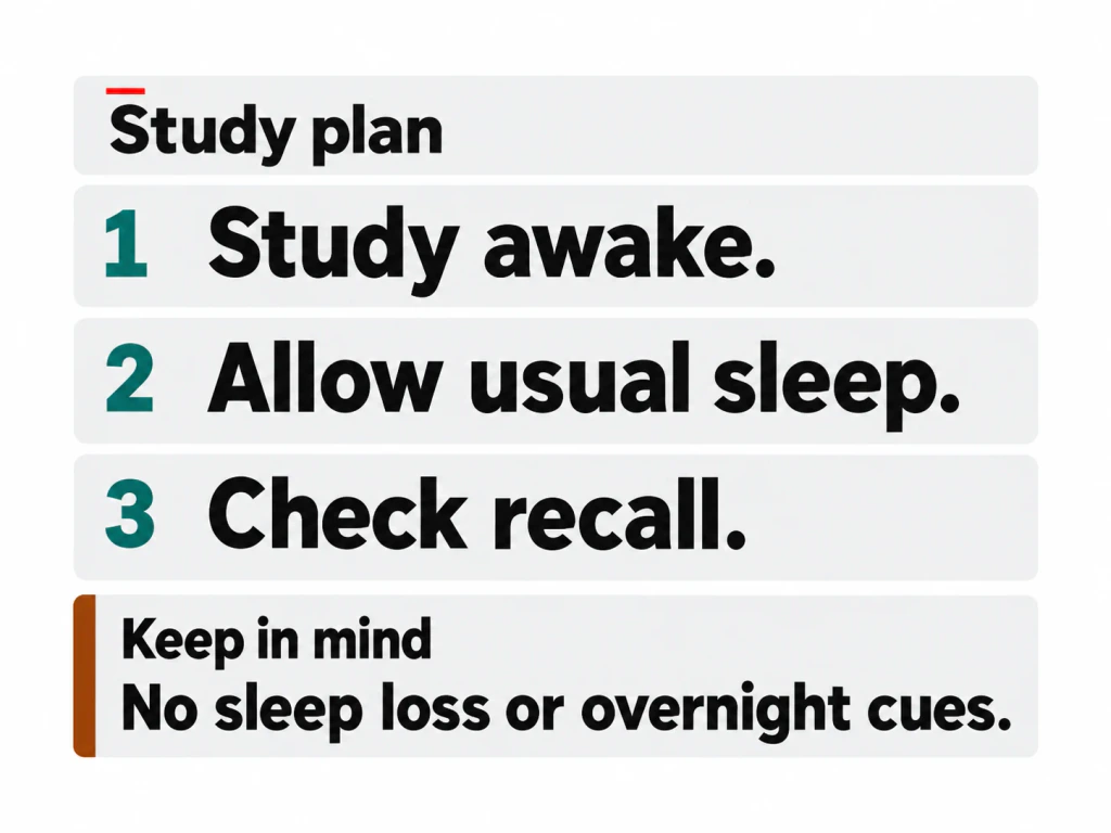 Sleep and Memory: What Consolidation Can and Cannot Do practical-support