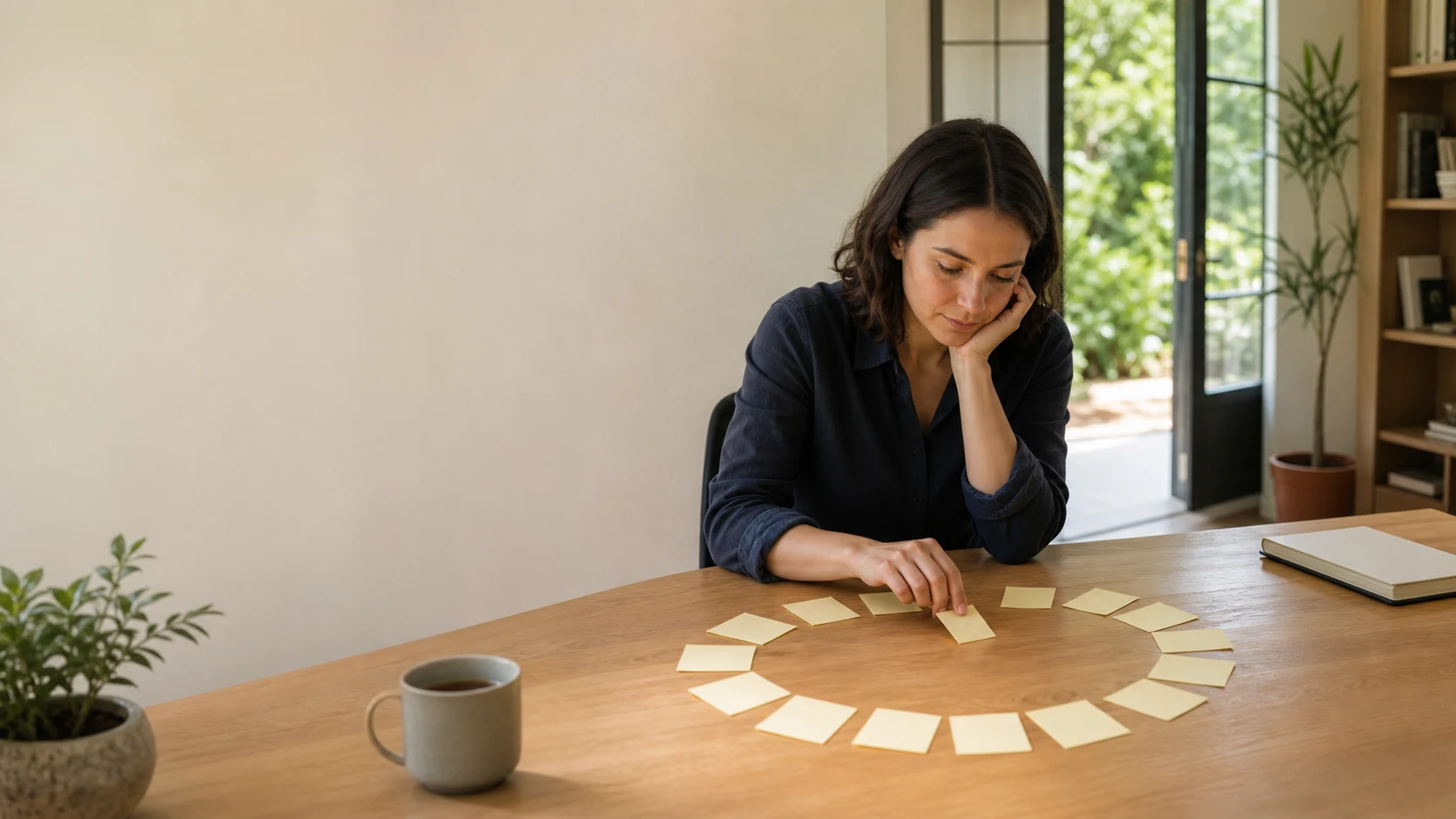 BrainMaxx guide comparing rumination with specific, testable problem-solving